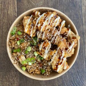 Karage with Fried Rice